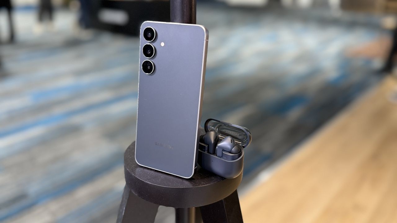 Budget Android smartphones on display